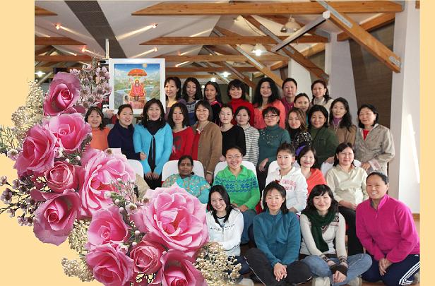 63 mongolia.jpg - Mongolia: The lady graduates of the first course in the Transcendental Meditation Sidhis Technique. Their course was organized by the first five Teachers of Transcendental Meditation for the country. The teachers have inspired non-stop expansion of Movement activities.